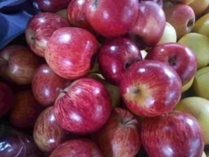 Manzanas Dobles Rojas Nacionales Chicas