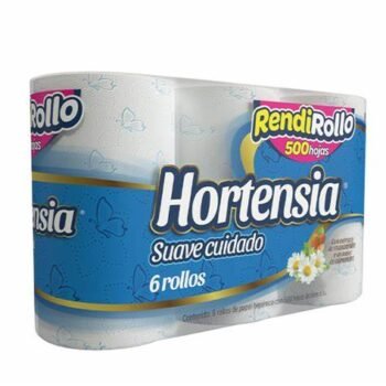 Papel Higiénico Hortensia 4 Rollos