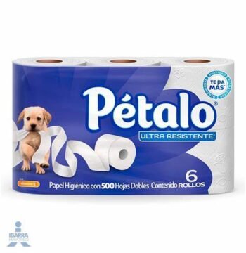 Papel Higiénico Pétalo 6 Rollos