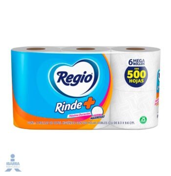 Papel Higiénico Regio 6 Rollos