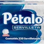 servilletas petalo 220