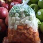 verdura para ensalada rusa