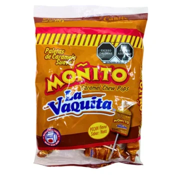 MOÑITO, paletas de caramelo suave.