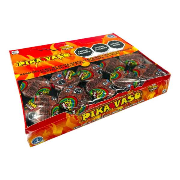 PIKA VASO, pasta sabor tamarindo.