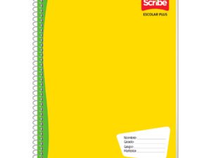 Cuaderno Scribe 100 hojas