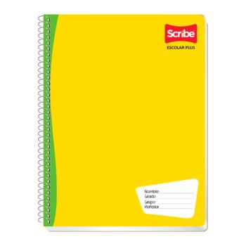 Cuaderno Scribe 100 hojas