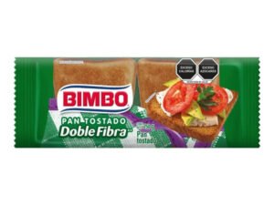 Pan Tostado Doble Fibra Bimbo